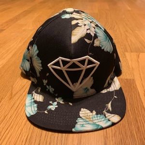 Diamond supply floral SnapBack hat